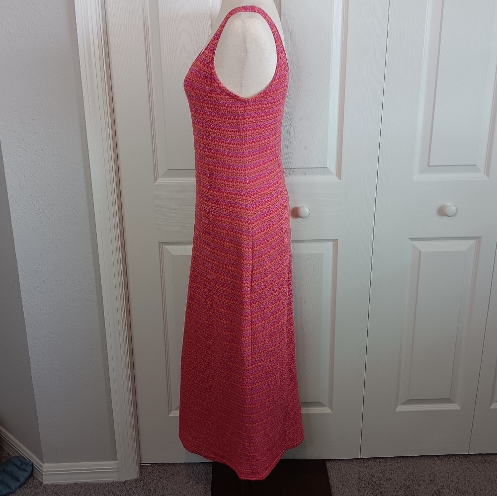 Rabbit Rabbit Rabbit Pink Knit Maxi Dress - Picture 3 of 6